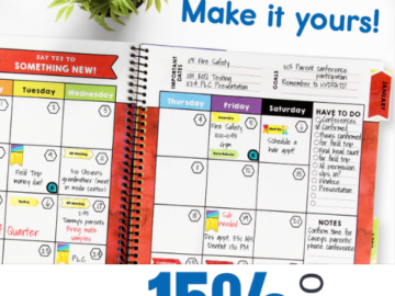 Save 15% on Teacher Planners from $11.47 After Coupon (Reg. $14.99+) – FAB Ratings!