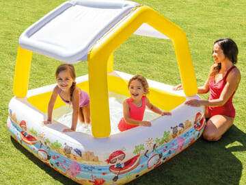 Intex Inflatable Ocean Scene Sun Shade Kids Pool $20.59 (Reg. $69.99)