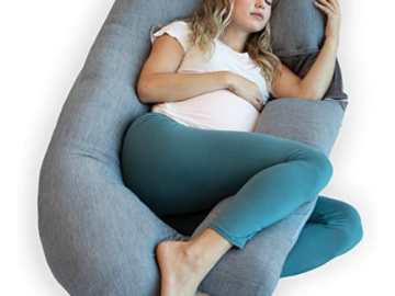 Today Only! Pregnancy Pillow, U-Shape $39.95 Shipped Free (Reg. $99.99) – 128K+ FAB Ratings!