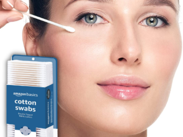 500-Count Amazon Basics Double Tipped Cotton Swabs as low as $2.54 Shipped Free (Reg. $3.59) – 1¢ Each!