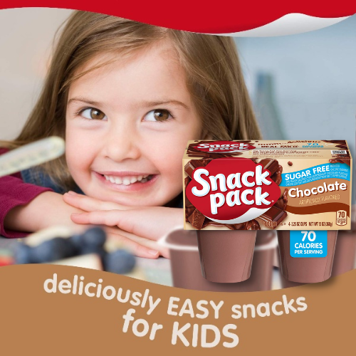 Save on Snack Pack Pudding and Gels as low as 20¢/cup! + Free Shipping + Buy 4, save 5% promo