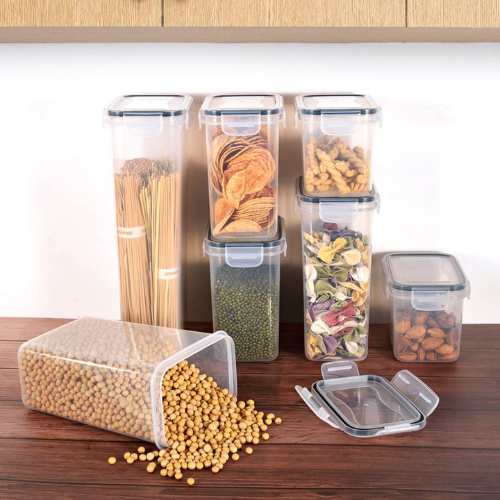 8-Piece Airtight Food Storage Containers with Lids Set $22.41 After Code + Coupon (Reg. $50) + Free Shipping! $2.80 Each!