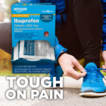 FOUR 100-Count Amazon Basic Care Ibuprofen Pain Reliever & Fever Reducer Tablets as low as $4.49 EACH Box (Reg. $9) + Free Shipping! 4¢ per Tablet! + Buy 4, Save 5%