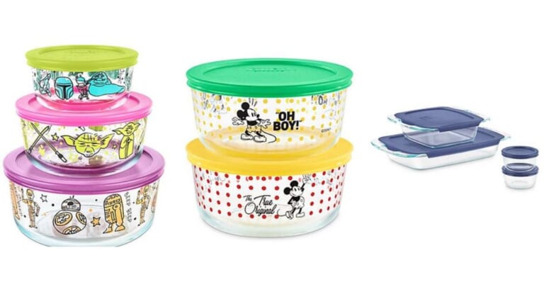 Disney 4-Pc. Food Storage Container Set for $15.99