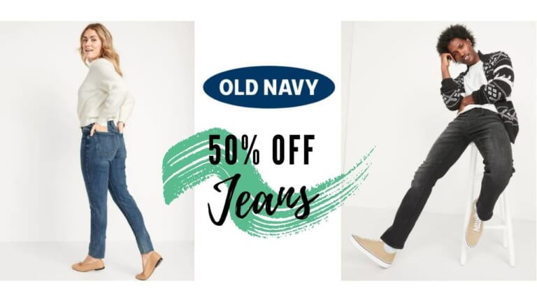 Old Navy | 50% Off Jeans For The Family