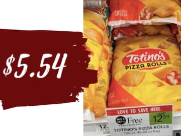 100-ct. Totino’s Pizza Rolls Only $5.54 at Publix