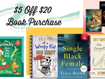 Target | $5 Off Any $20 Book Purchase