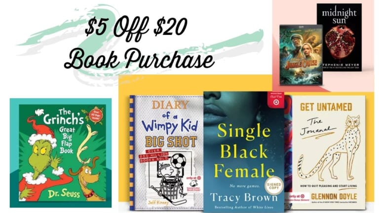 Target | $5 Off Any $20 Book Purchase