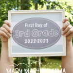 Free Printable 2022 First Day of School Signs