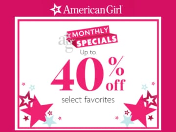 Up To 40% Off American Girl Favorites