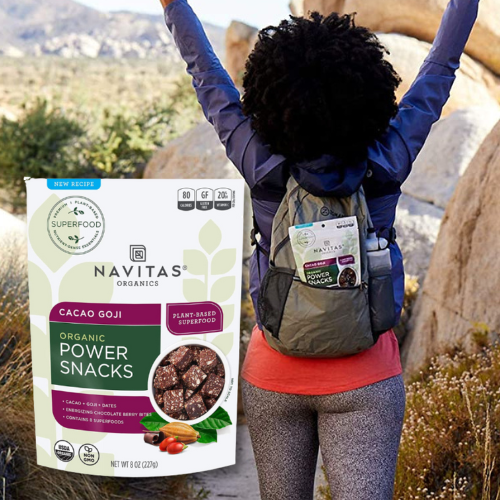 Navitas Organics Superfood Power Snacks, Cacao Goji, 8 oz. Bag as low as $7.98 After Coupon (Reg. $13.74) + Free Shipping – 11 Servings! Organic, Non-GMO, Gluten-Free