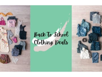 Top Clothing Deals For Back To School