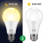 Enjoy Easy Home Security & Convenience with Dusk to Dawn Light Bulbs, Only $7.27 a Pair!