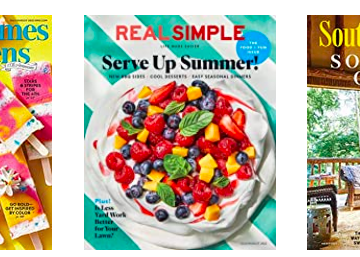 Get One-Year Magazine Subscriptions for just $3.75 (Real Simple, Better Homes & Gardens and more!)