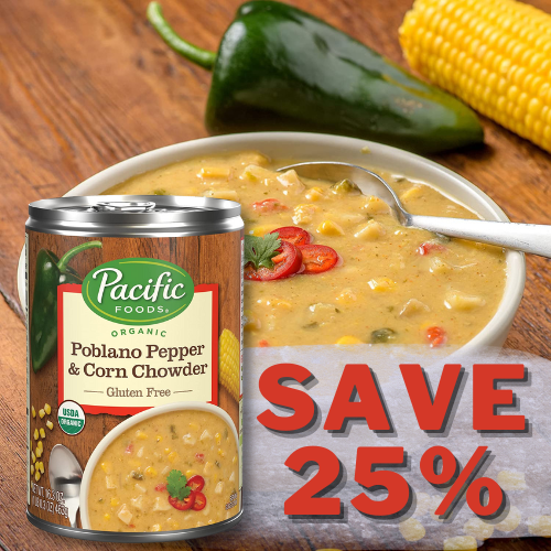 Save 25% on Pacific Foods Soups from $2.62 After Coupon (Reg. $7.59+) – Easy, Convenient Meal!