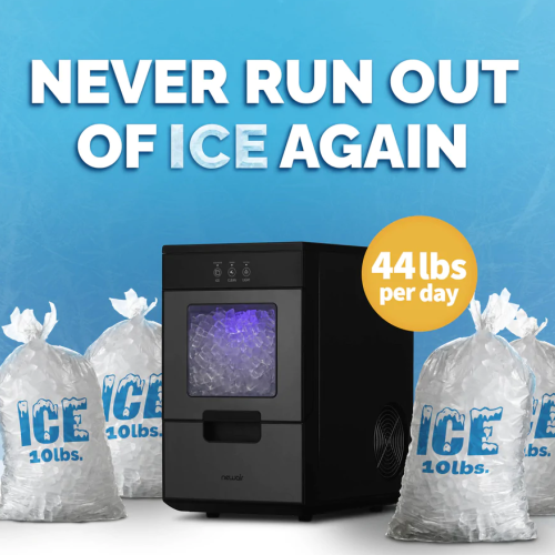 Now You can Make Nugget Ice at Home with this FAB Countertop Nugget Ice Maker, Save 10% Off!