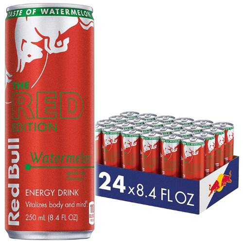 24 Cans Red Bull Watermelon Energy Drink as low as $27.18 After Coupon (Reg. $42) + Free Shipping! $1.13 per 8.4 Fl Oz Can!