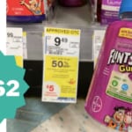 $1.62 Flintstones Gummy Vitamins at Walgreens