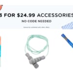 3 For $24.99 Fitness Accessories + Free Shipping