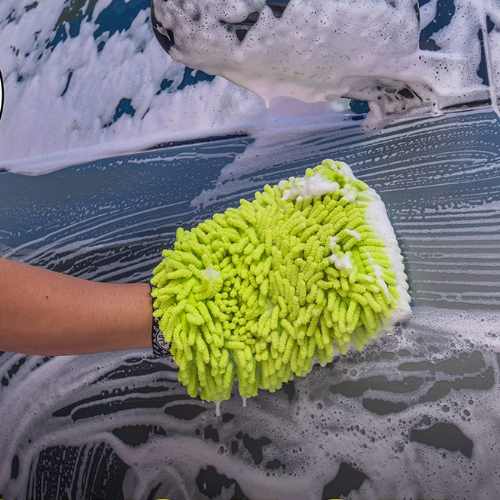 Chemical Guys Chenille Premium Scratch-Free Microfiber Car Wash Mitt as low as $5.59 After Coupon (Reg. $8) + Free Shipping – 17K+ FAB Ratings!