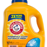 Arm & Hammer Liquid Laundry Detergent, Clean Burst Dual HE, 144.5oz 107 Loads