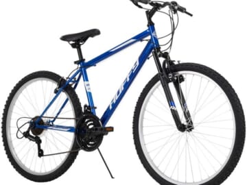 Huffy 26-inch 18-Speed Rock Creek Men’s Mountain Bike, Blue $98 Shipped Free (Reg. $128)