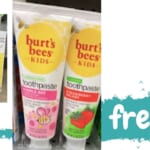 Get Money Maker Burt’s Bees Toothpaste for Kids at Walgreens!