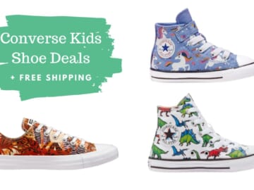 Converse Kids’ Shoes From $19.97 + Free Shipping