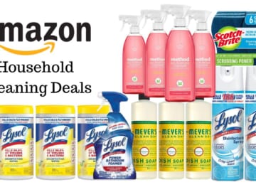 Amazon Household Cleaning Deals