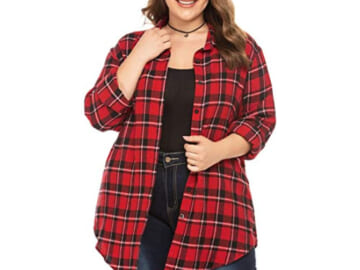 Today Only! Plus Size Women’s Apparel from $11.55 (Reg. $20+) – FAB Ratings! Cardigans, Bodysuits, Sleepwear, and More!