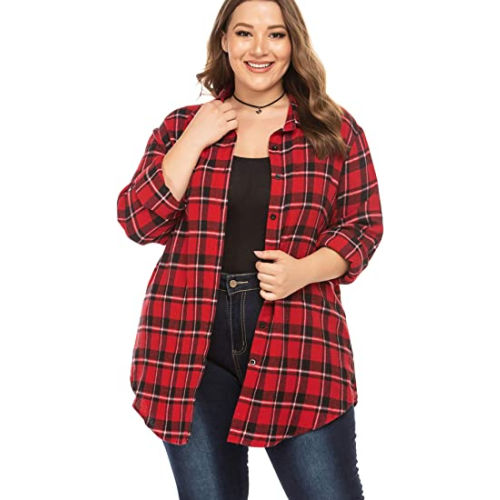 Today Only! Plus Size Women’s Apparel from $11.55 (Reg. $20+) – FAB Ratings! Cardigans, Bodysuits, Sleepwear, and More!