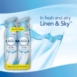 2 Value Pack Febreze Linen & Sky Air Freshener Spray Bottles as low as $3.02 After Coupon (Reg. $9) + Free Shipping! $1.51 per 8.8 Oz Bottle!