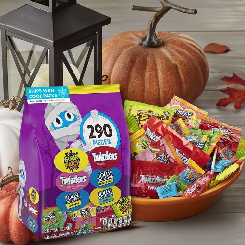 290 Pieces Hershey and Mondelez Fruit Flavored Assortment Chewy and Hard Candy as low as $23.14 After Coupon (Reg. $26) – 8¢ each!