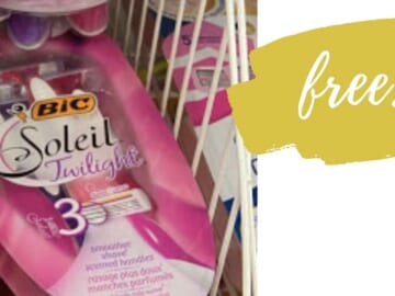 FREE Bic Soleil Razors at Dollar General