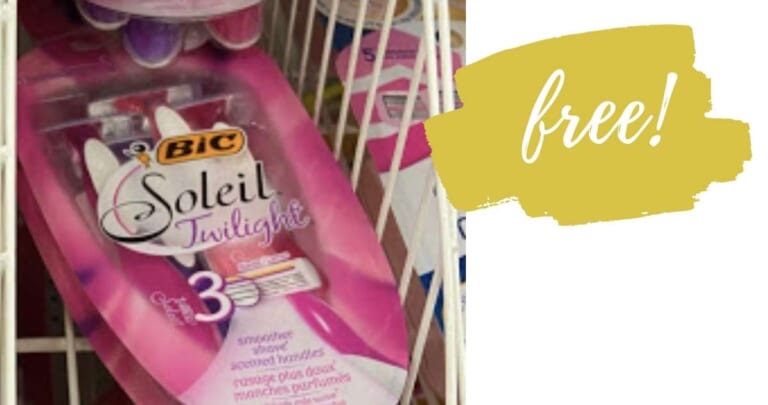 FREE Bic Soleil Razors at Dollar General