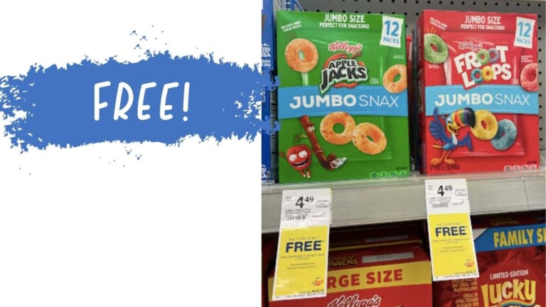 FREE Kellogg’s Jumbo Snax Plus 2 FREE Books!