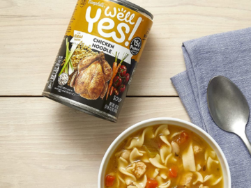 Save 15% Well Yes! Campbell’s Soups as low as $2.15 EACH 16.2 oz. can! Delicious & Convenient Nutrition