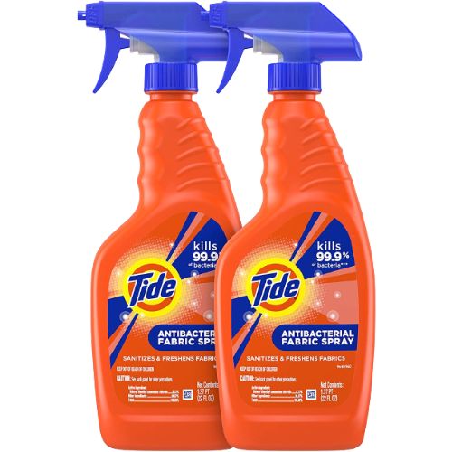 2-Count Tide Antibacterial Fabric Spray as low as $9.53 After Coupon (Reg. $13) + Free Shipping! $4.77 per 22 Fl Oz Bottle!