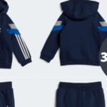 Adidas Extra 30% off | Full-Zip Hoodie Set for $38.50