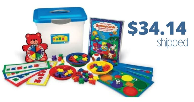 Learning Resources Bear Family Counting & Sorting for $34.14 Shipped