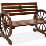 2-Person Rustic Wooden Wagon Wheel Bench only $104.50 shipped (Reg. $200!)