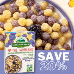 Save 20% on Cascadian Farm as low as $2.99 After Coupon (Reg. $5.79+) + Free Shipping – Gluten Free!