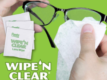 150-Count Flents Wipe’N Clear Lens Wipes Anti Streak Fast Drying, White as low as $9.74 After Coupon (Reg. $13.99) + Free Shipping – 6¢/lens wipe!