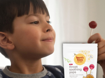 15-Count Burt’s Bees Kids Throat Soothing Pops, Fruit Fusion as low as $5.49 After Coupon (Reg. $8.23) + Free Shipping – 37¢ throat pop!