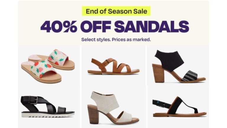 TOMS | 40% Off Summer Sandals