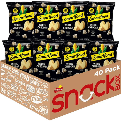 40-Pack Smartfood White Cheddar Flavored Popcorn as low as $15.02 After Coupon (Reg. $21.46) + Free Shipping! 38¢ per 0.625 Oz Bag!