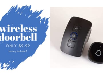 Wireless Doorbell $9.99 On Amazon