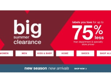 TJ Maxx | Clearance On Top of Clearance + Free Shipping