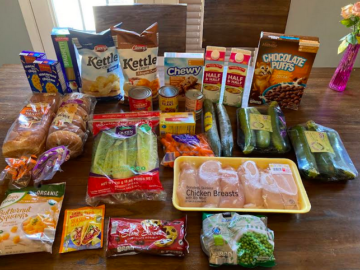 Gretchen’s $90 Grocery Shopping Trip and Weekly Menu Plan for 6