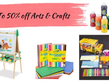 Amazon | Up To 50% Off Crayola Products